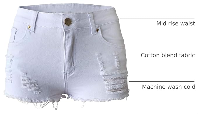 White Super Short