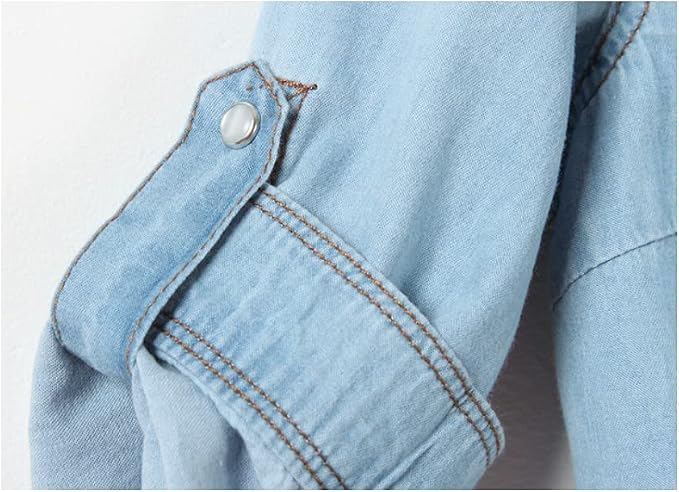 Light Blue 3/4 Sleeve