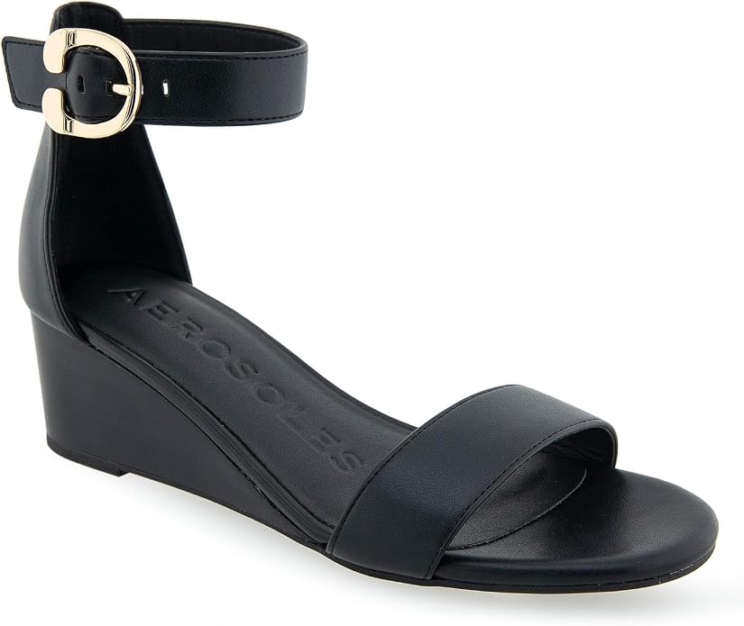 Black/Black Faux Leather