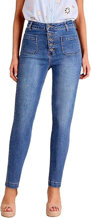 Denim Blue-1(suggest Ordering One Size Smaller)
