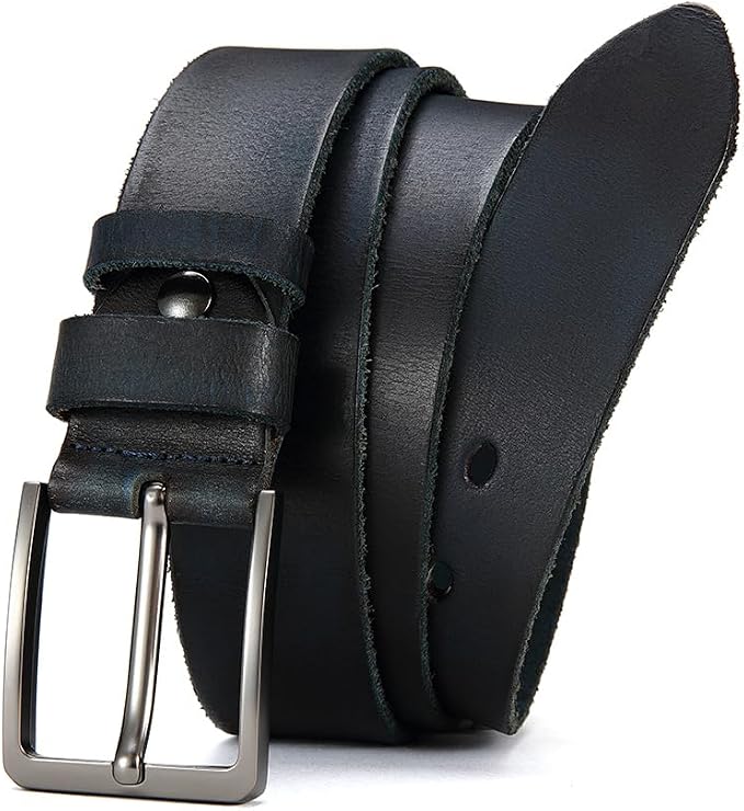 Full Grain Blue Belt