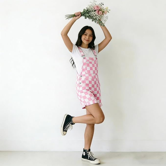 Pink Checkered