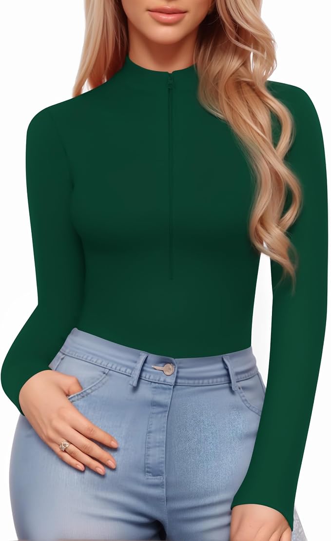 06-long Sleeve Deep Green