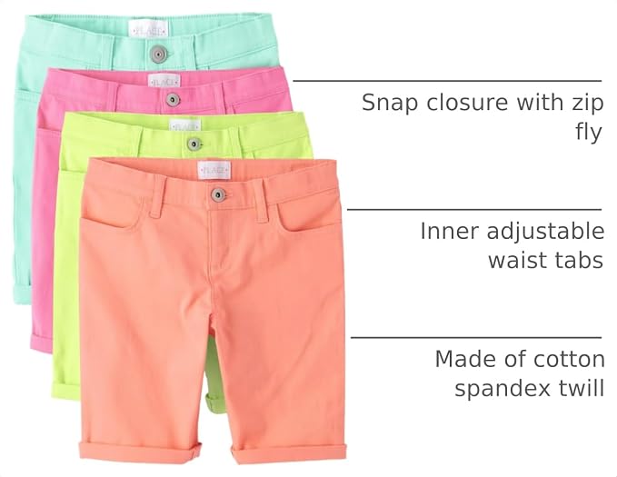 Aqua/Pink/Yellow/Orange Brights 4-pack