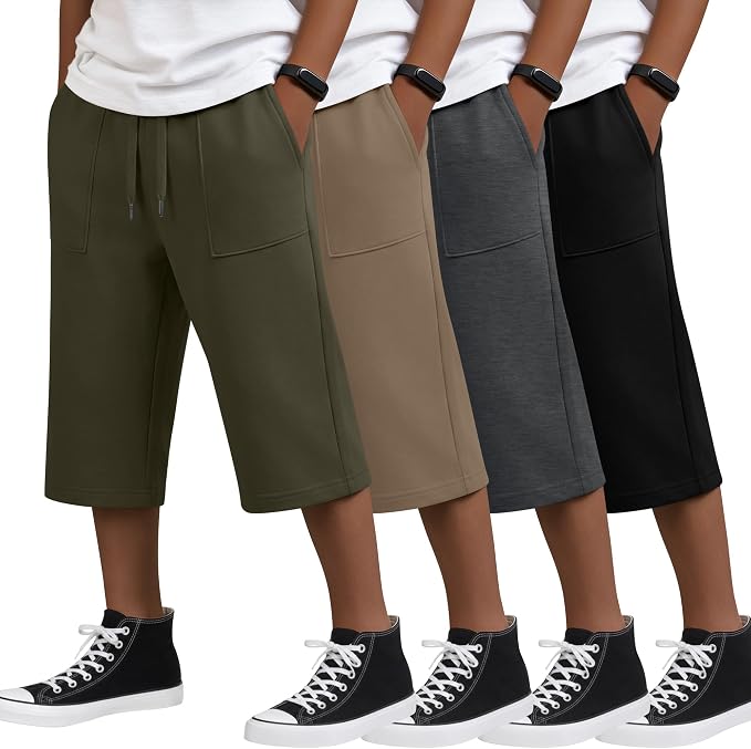 Khaki, Dark Gray, Army Green, Black