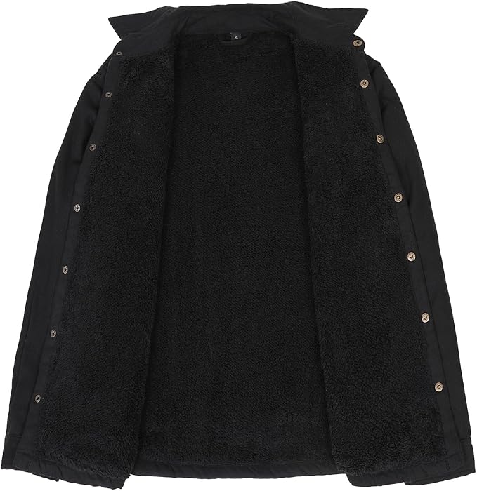 Sherpa Lined Solid Black