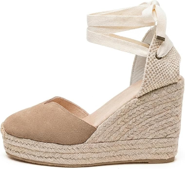 Flesh-coloured Suede Platform-4\