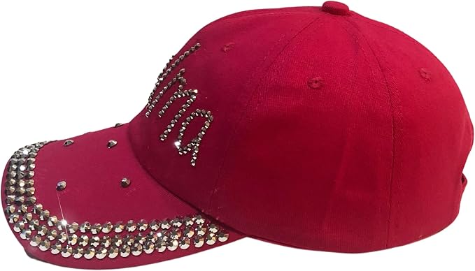 Bling Thelma Hat (Hot Pink)