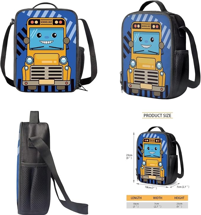 Cartoon School Bus