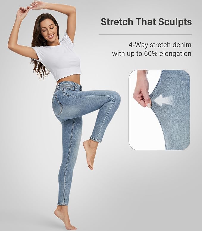 Ashley Blue (Stitched Hem)