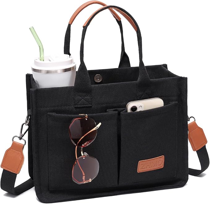 Canvs Demure Black With Compartments