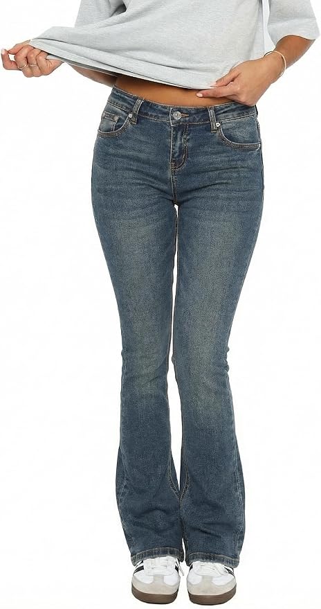 Vintage Mid Blue Washed