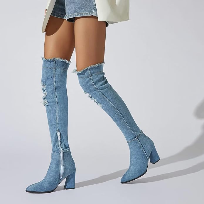 Long Light Blue
