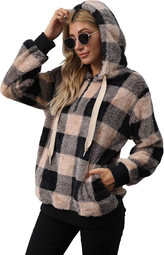 B Khaki Plaid