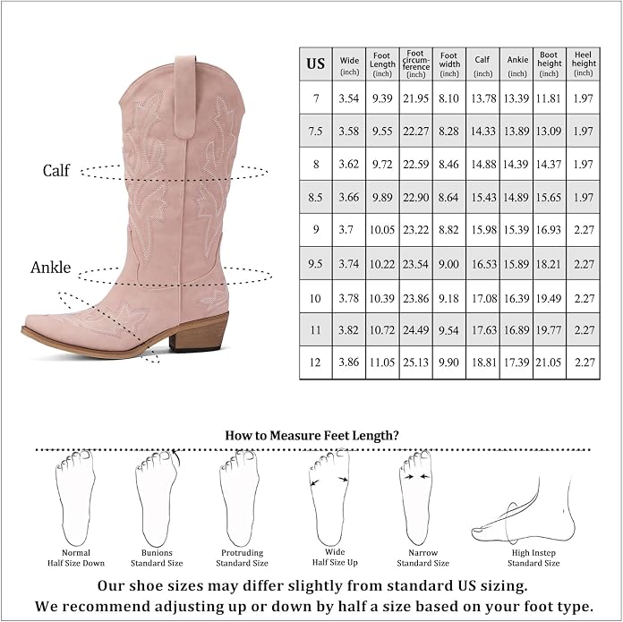Mid Calf-pink
