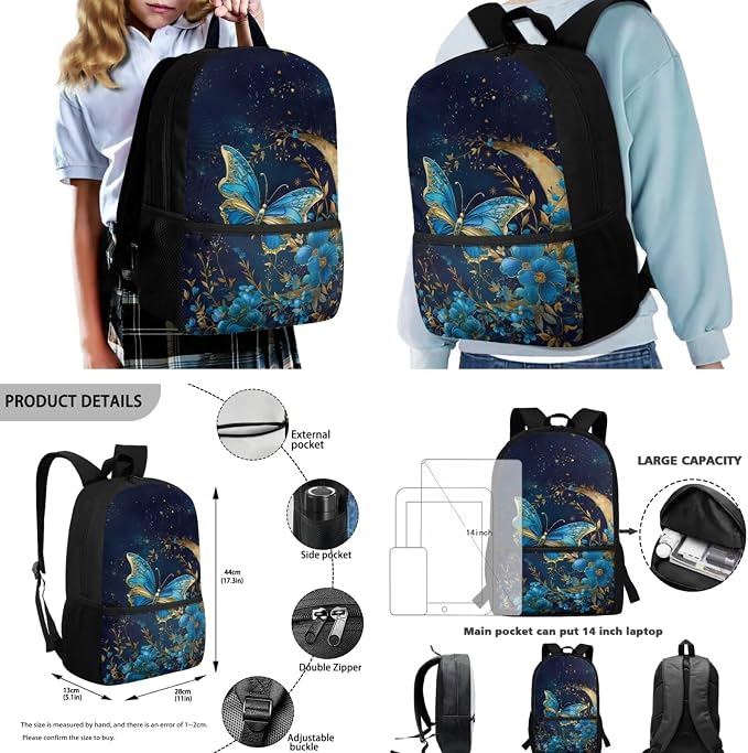 Blue Butterfly Moon