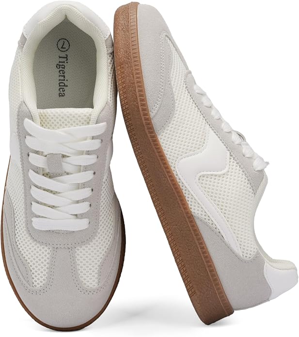 Mesh Grey White