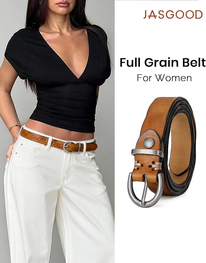 Brown(vintage Silver Buckle)
