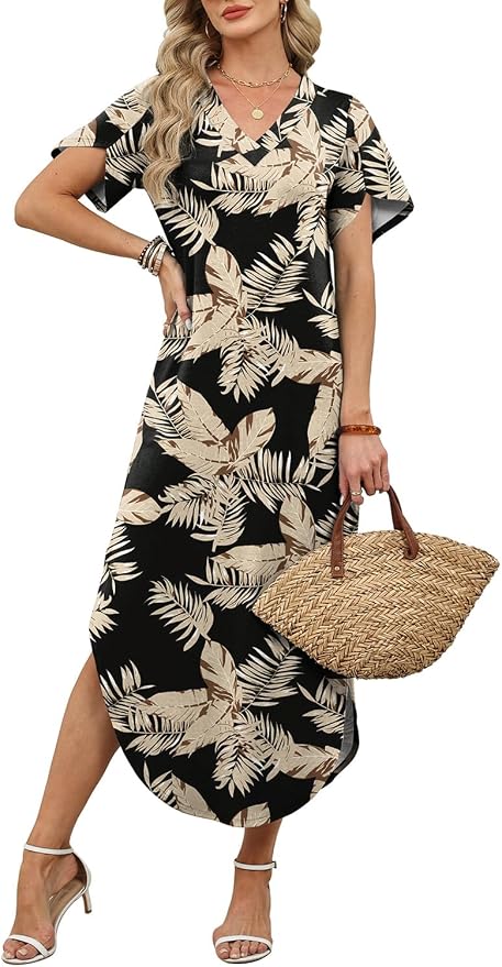 Floral Tropical Leaves