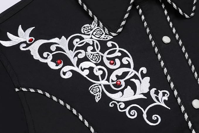 Black With Rhinestone