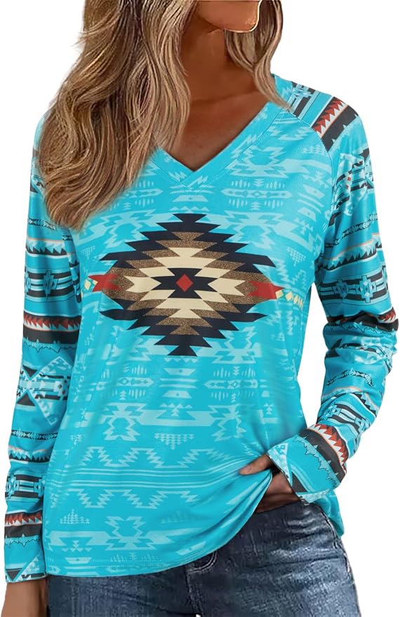 Turquoise Aztec