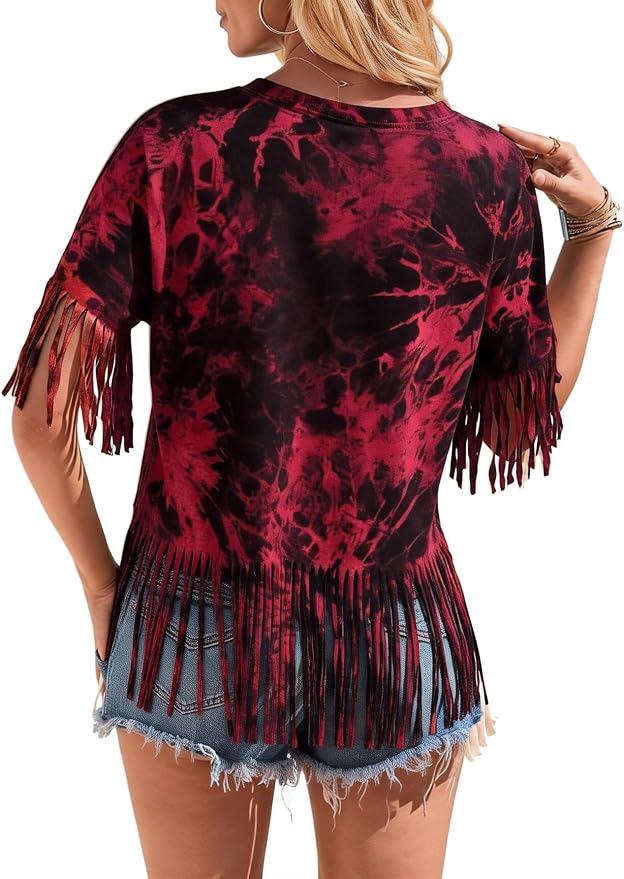 Red Tie Dye