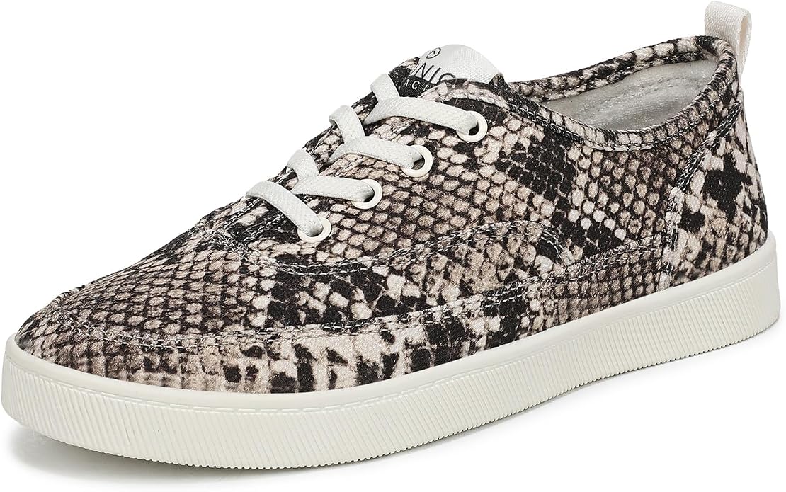 Ivory/Black Snake Canvas
