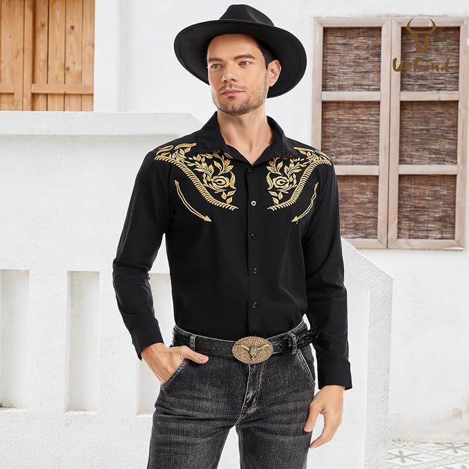 Black-yellow Embroidery