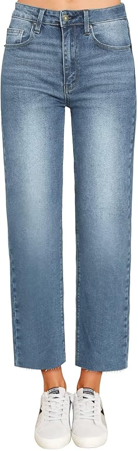 #0922_light Blue(frayed Raw Hems)
