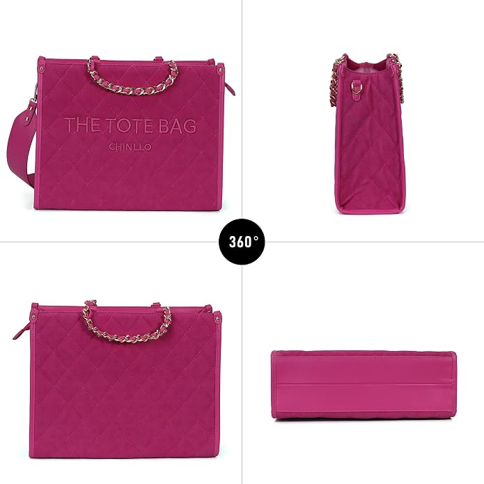 Fuchsia-suede