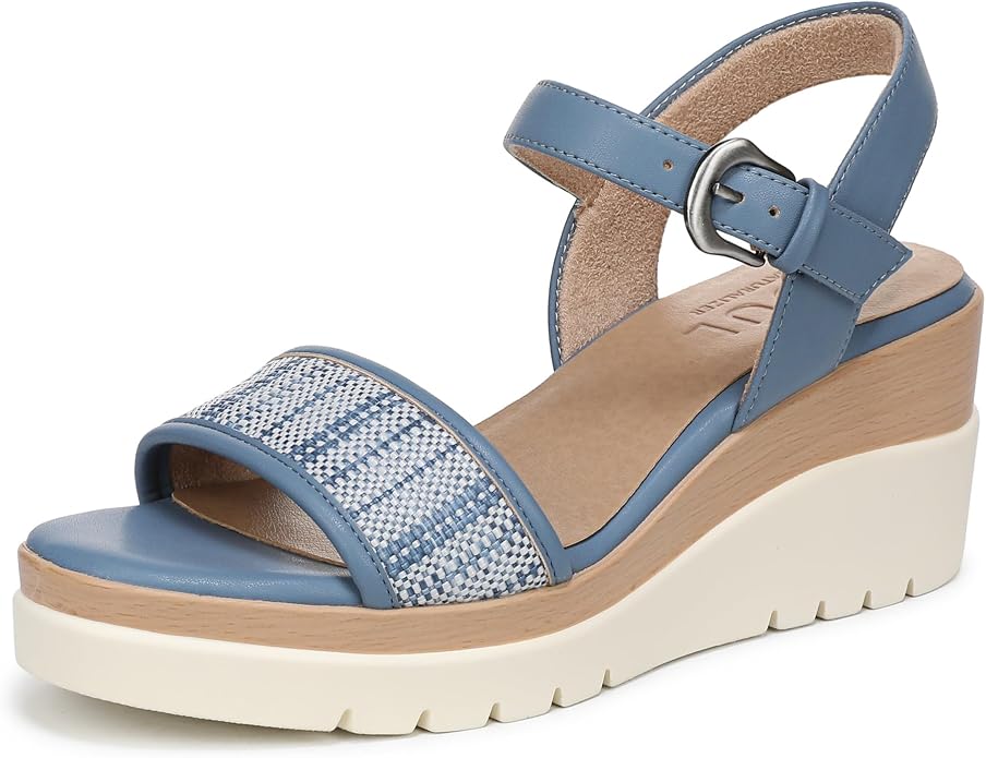 Blue Faux Raffia
