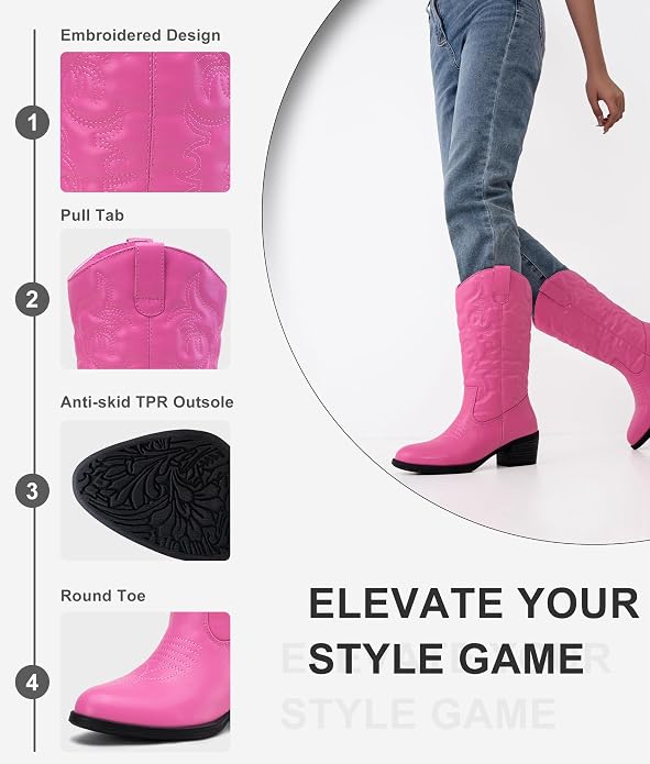 Vintage Cowboy-9801-pink