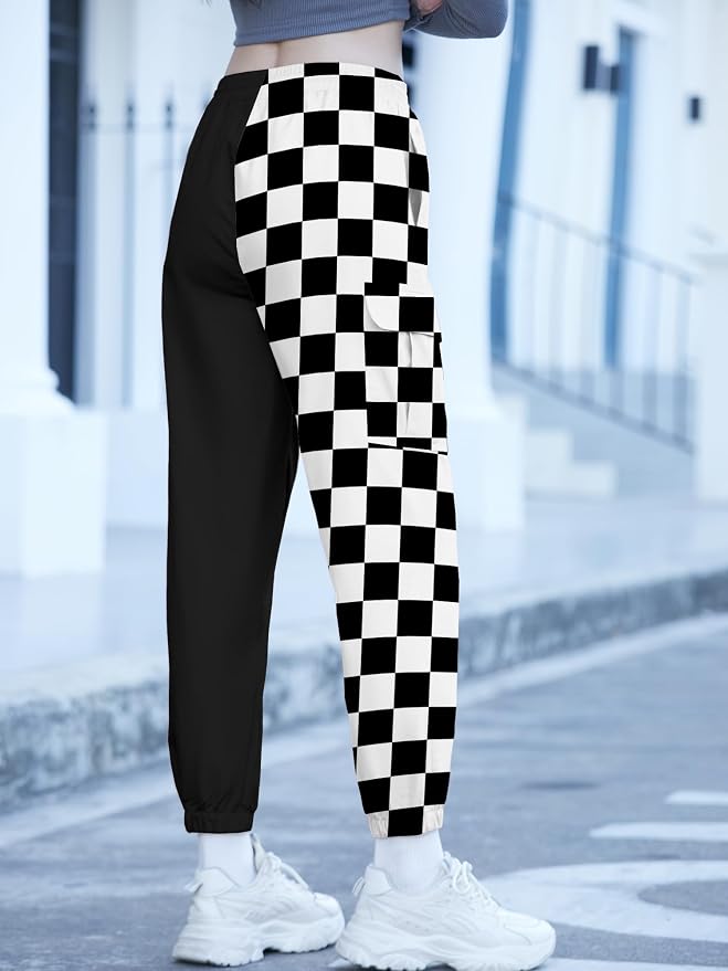 Black White Checked