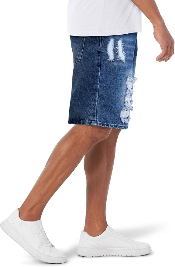 Dark Blue Ripped