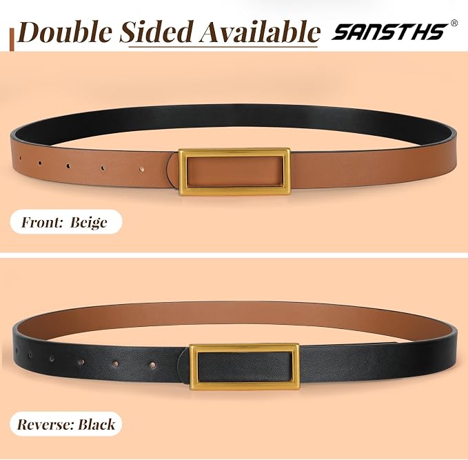 1pcs-black/Brown(antique Gold Buckle)