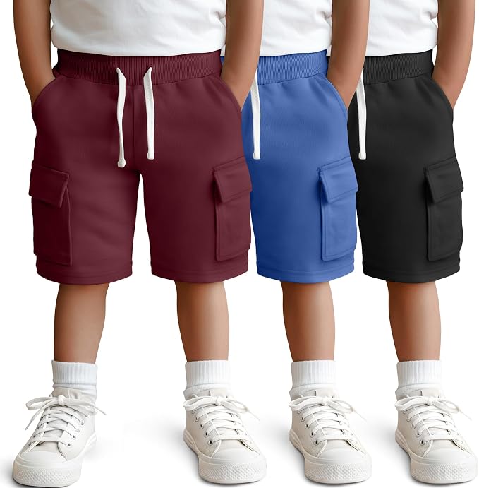 Dark Red, Blue, Black