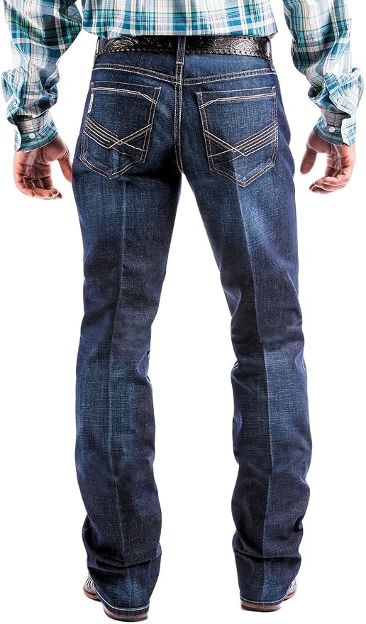 Dark Stonewash Zig Zag