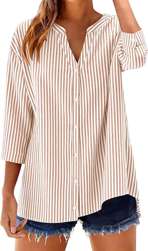 Khaki Striped