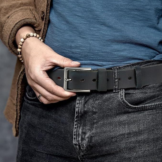 Full Grain Blue Belt