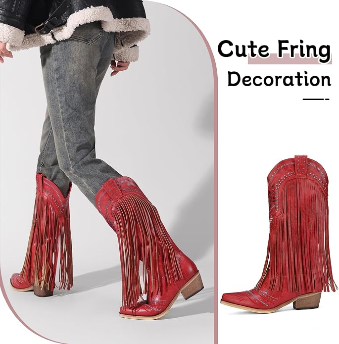 Fringe-red