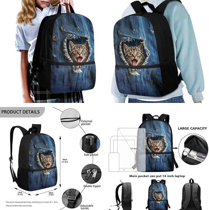 Cowboy Denim Cat