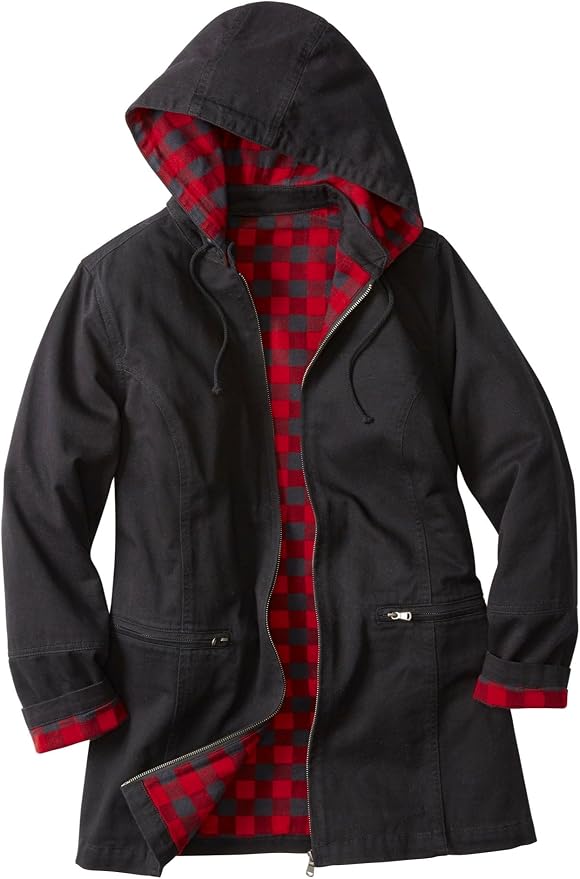 Black Twill Plaid