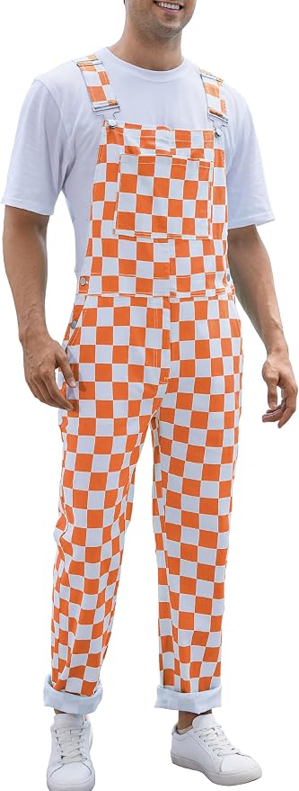 Orange Checkered