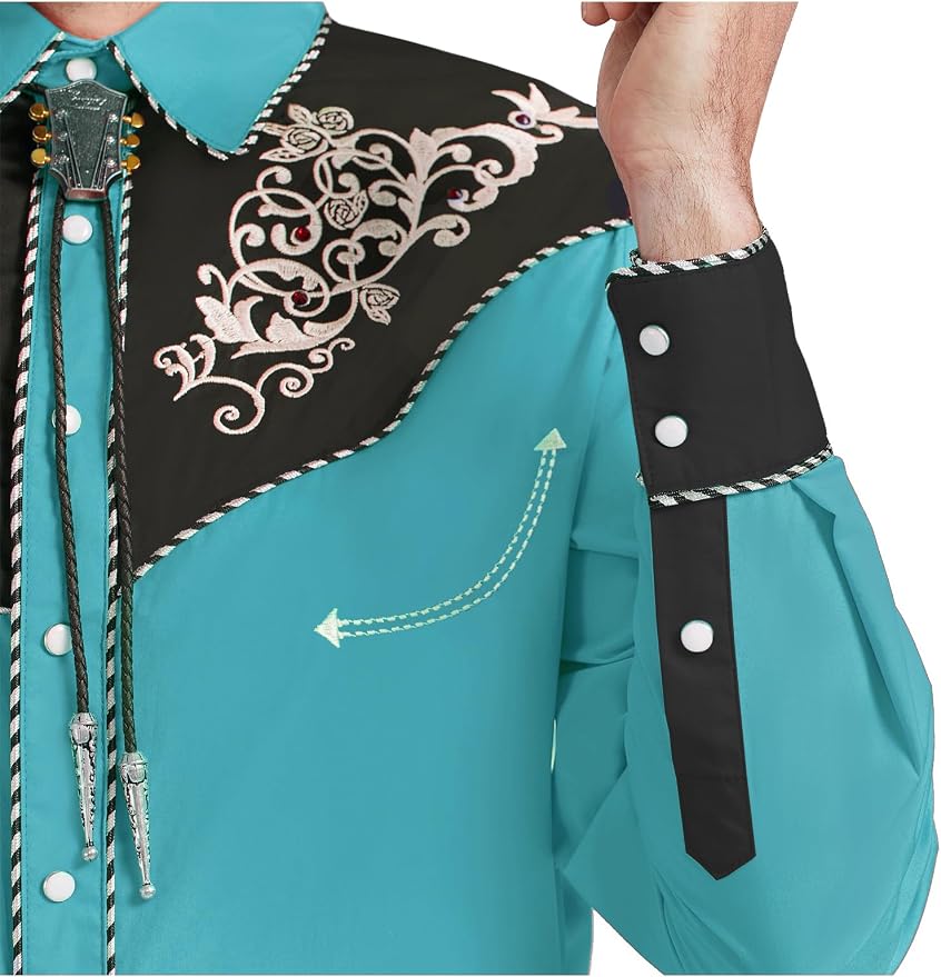 Lake Blue With Rhinestone