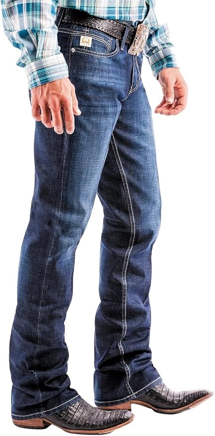 Dark Stonewash Zig Zag