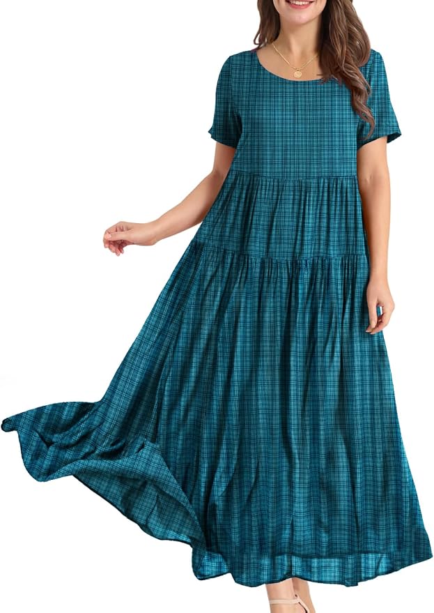 Dark Cyan - Plaid