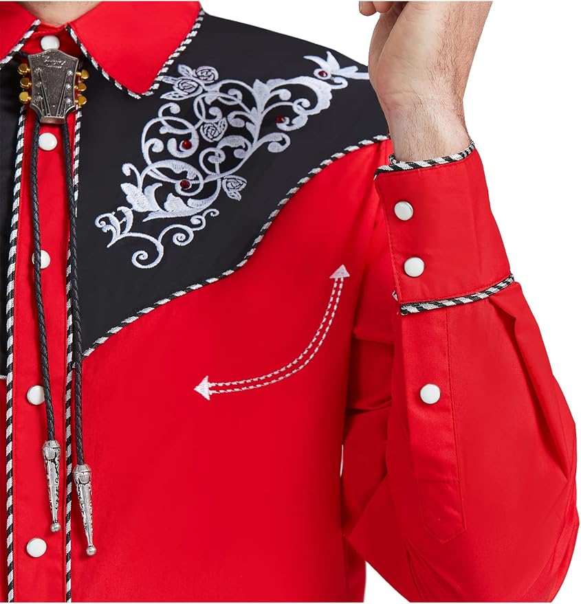 Red With Rhinestone