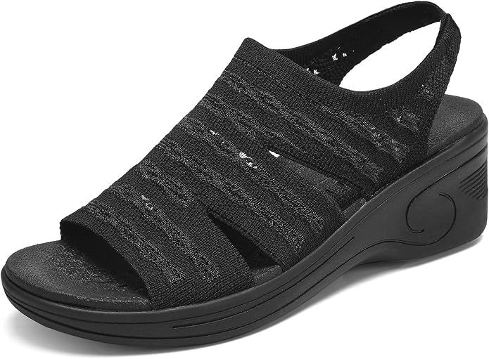 Black-openwork
