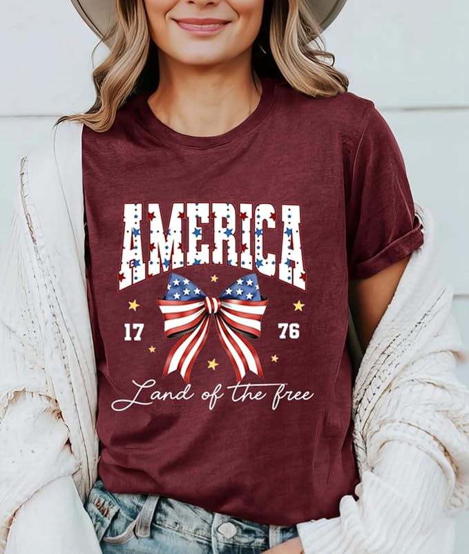 America Bow-dark Red