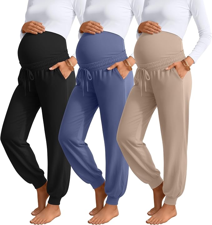 Khaki, Haze Blue, Black